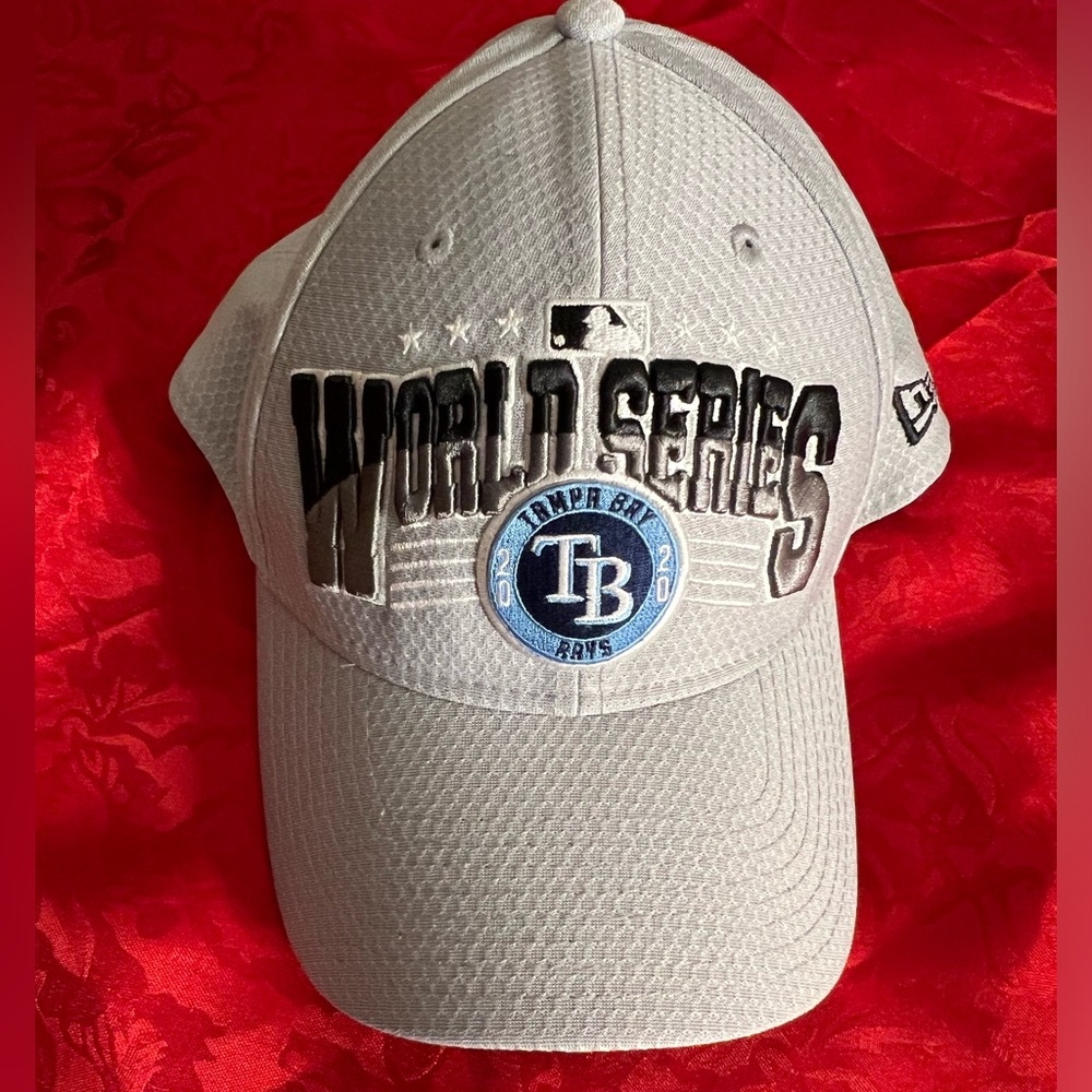 Tampa Bay Rays World Series 2020 Hat, Grey, New Era, MLB , Adult